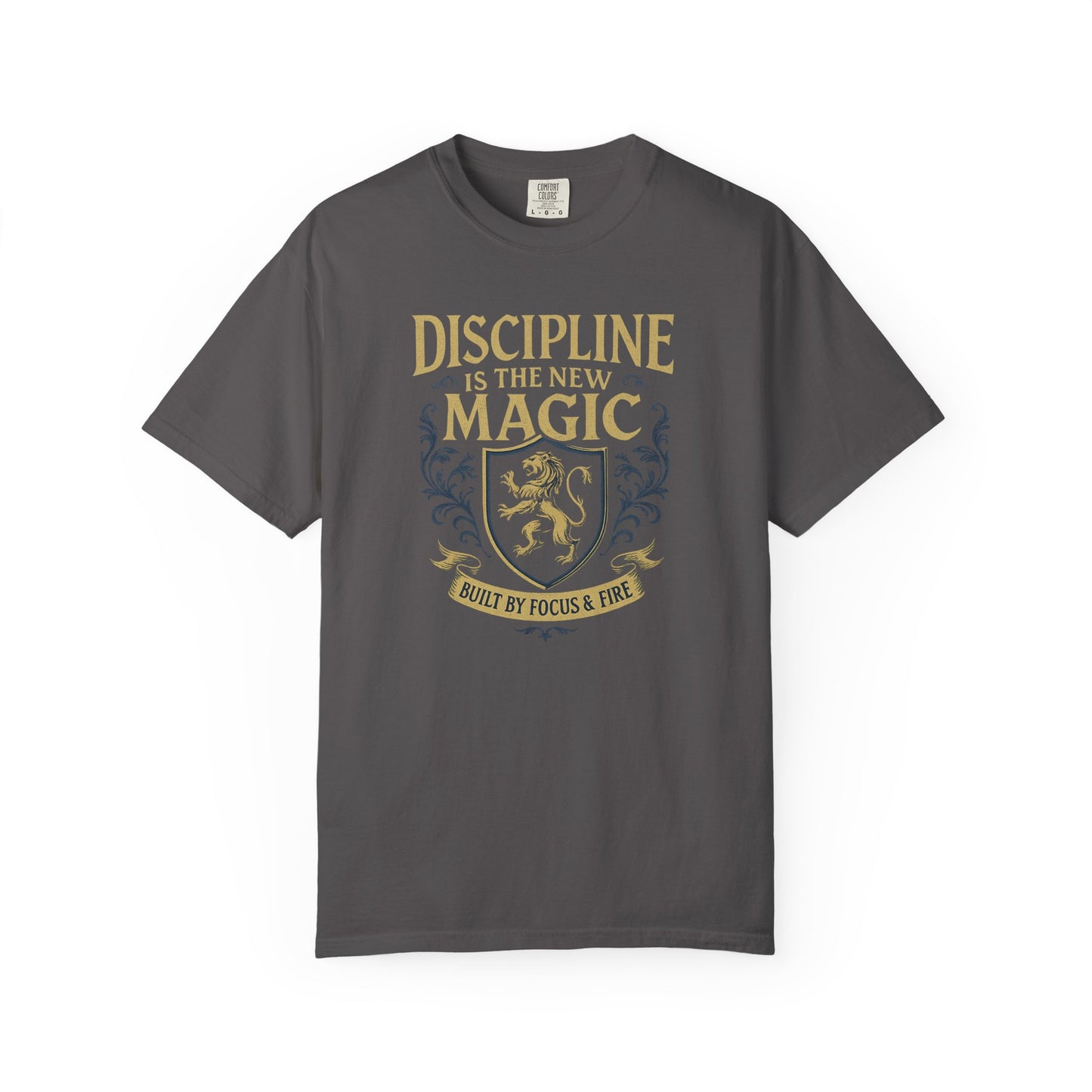 Discipline Is The New Magic Shirt – Motivational Lion Gym Tee Unisex