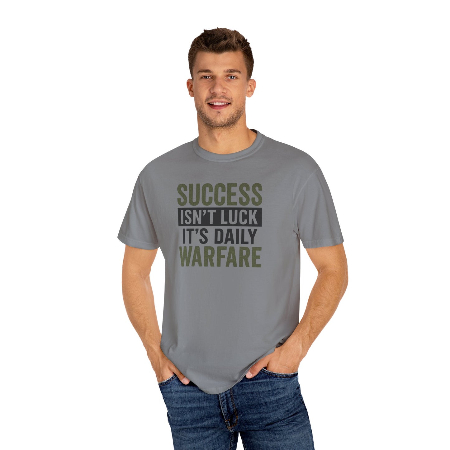 Success is Warfare - Motivational Unisex T-Shirt for Daily Inspiration & Goal Achievement