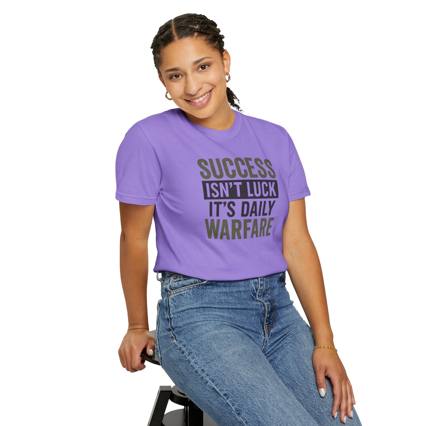 Success is Warfare - Motivational Unisex T-Shirt for Daily Inspiration & Goal Achievement