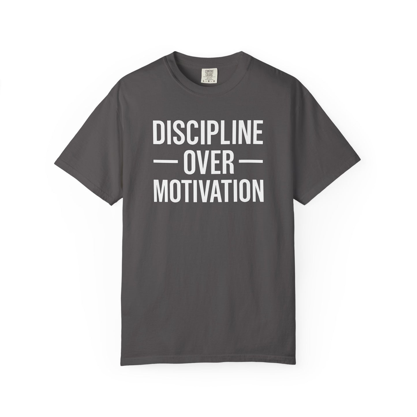 "Discipline Over Motivation™ | Gym Mindset T-Shirt for Winners"
