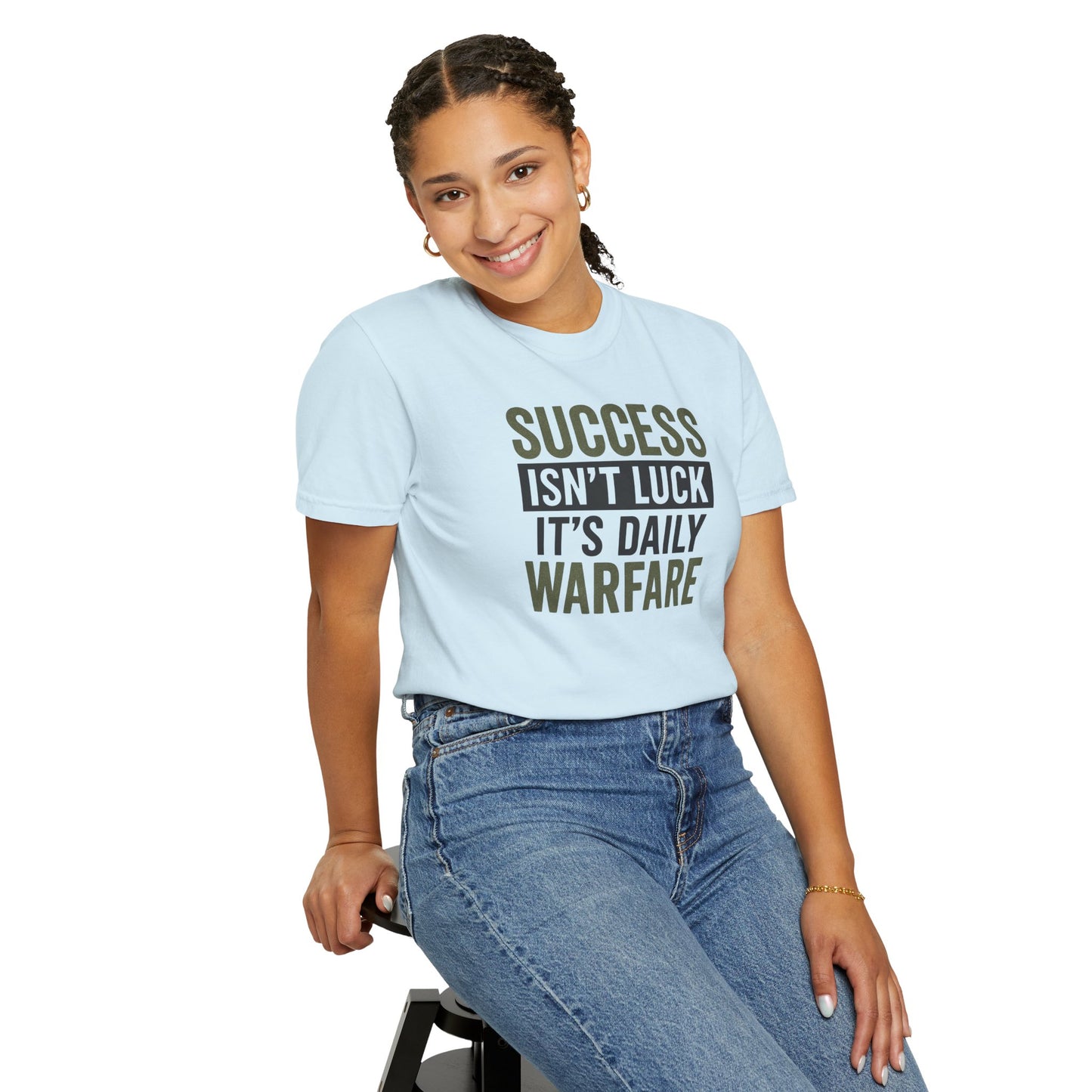 Success is Warfare - Motivational Unisex T-Shirt for Daily Inspiration & Goal Achievement