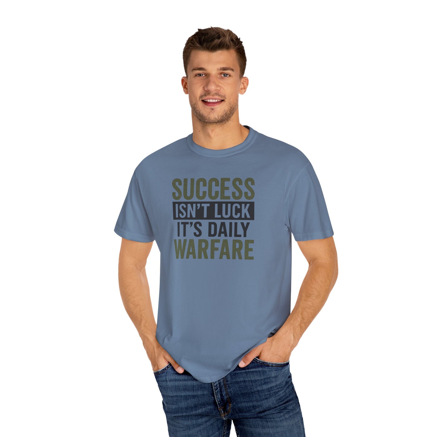 Success is Warfare - Motivational Unisex T-Shirt for Daily Inspiration & Goal Achievement