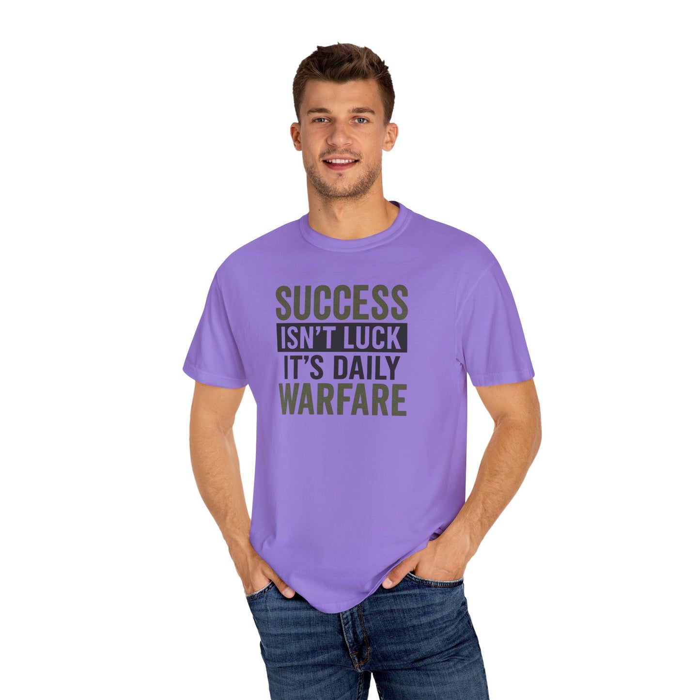 Success is Warfare - Motivational Unisex T-Shirt for Daily Inspiration & Goal Achievement