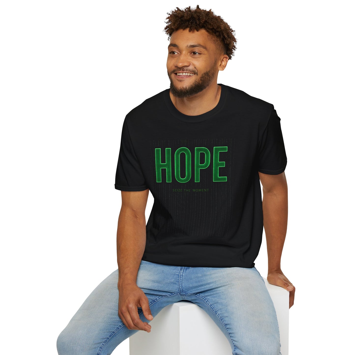 The HOPE Glitch – Cyber Tee for Dreamers