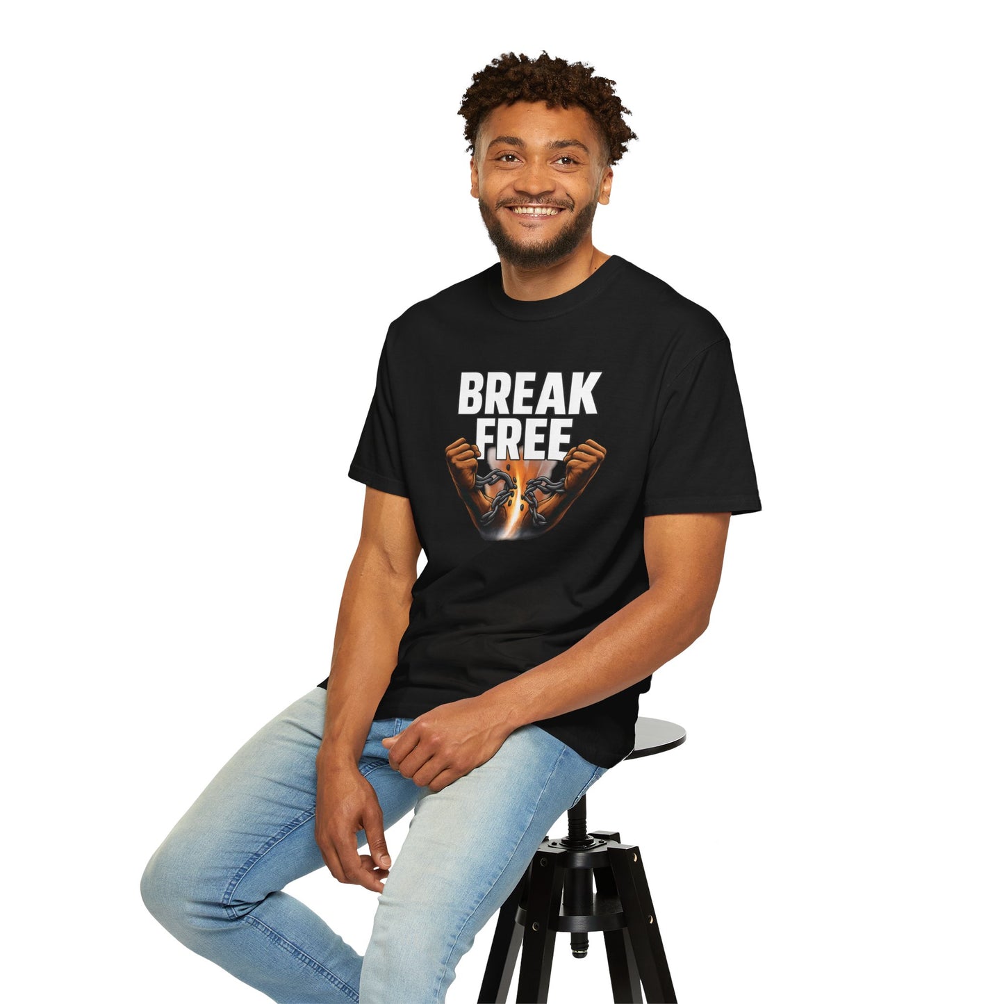 BREAK FREE" Motivational T-Shirt | Unleash Your Power Apparel