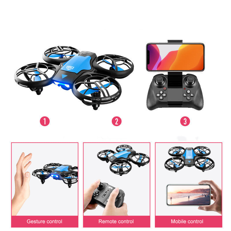 Mini RC Drone – Gesture Control, Altitude Hold, HD Camera
