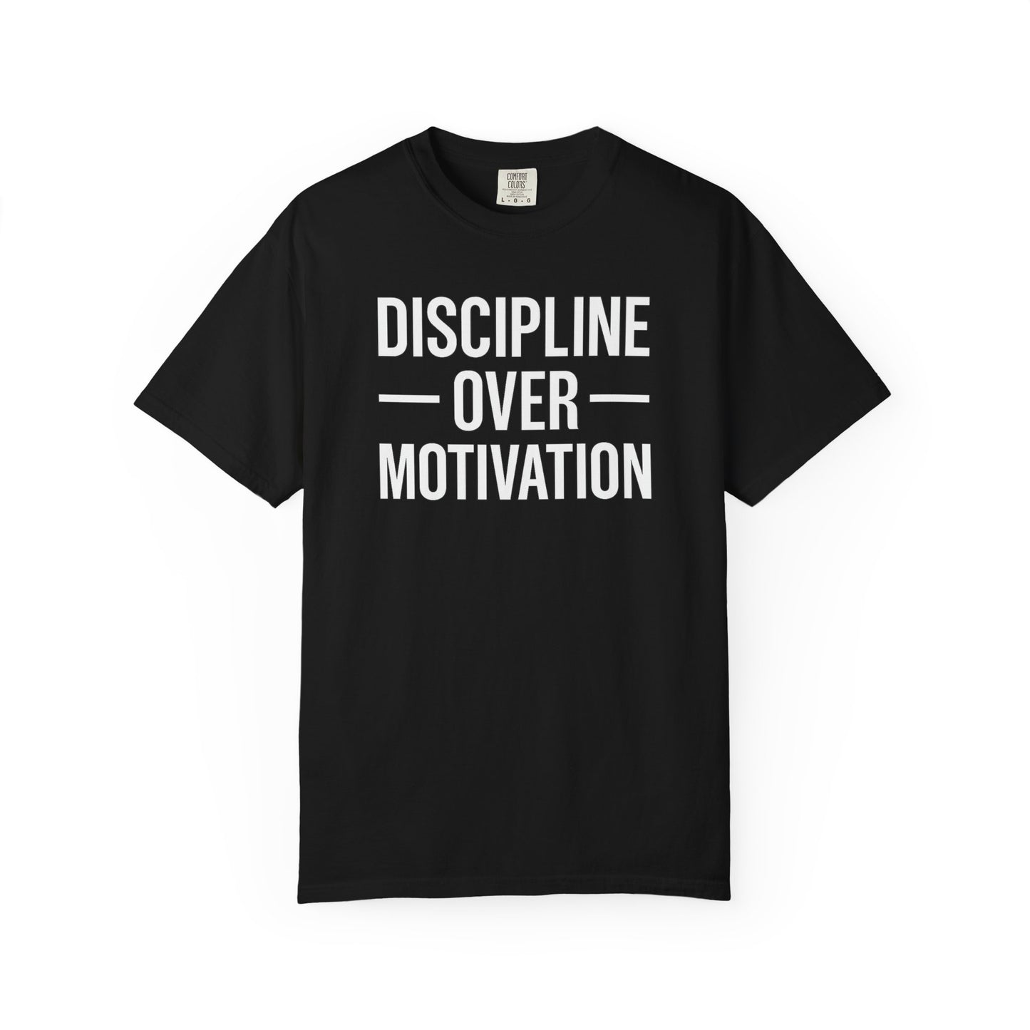 "Discipline Over Motivation™ | Gym Mindset T-Shirt for Winners"