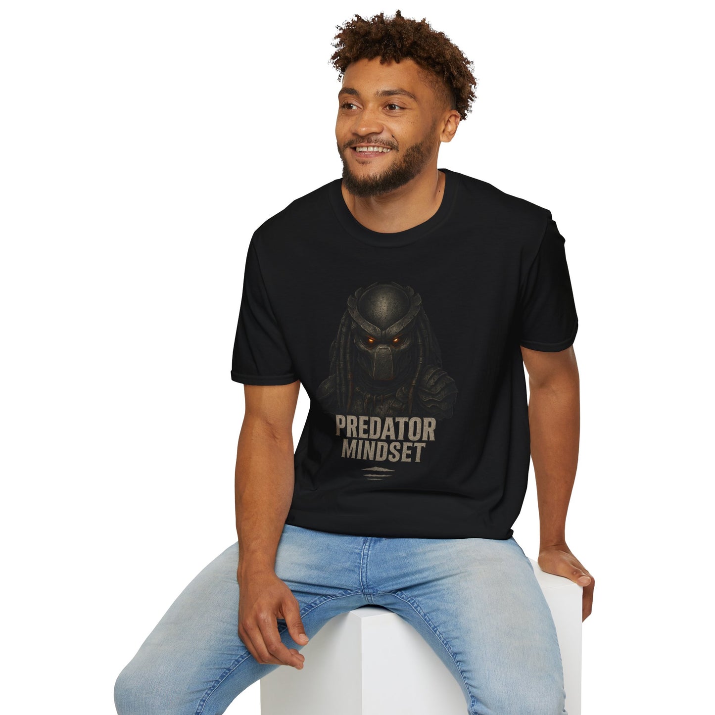 PREDATOR MINDSET: Unleash Your Untamed Drive. Unisex Softstyle T-Shirt