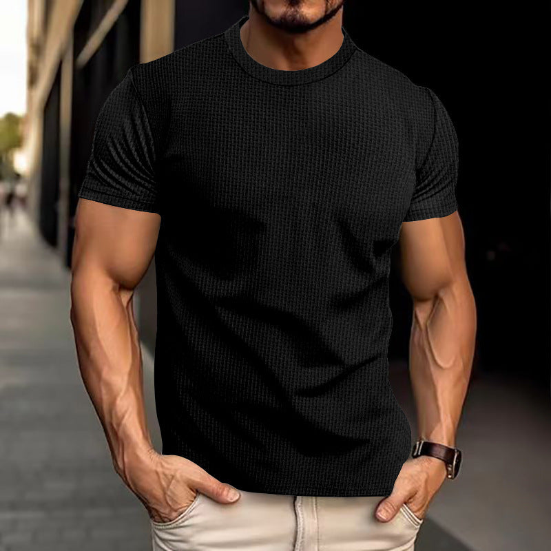 Men's Breathable Athletic T-Shirt – Slim Fit, Quick-Dry Gym Tee by Alpha Boost (S–XXXL, 4 Colors)