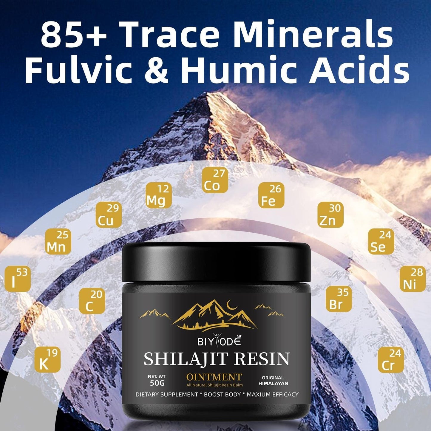 Pure Himalayan Shilajit Resin with Ashwagandha – Natural Energy & Vitality Booster