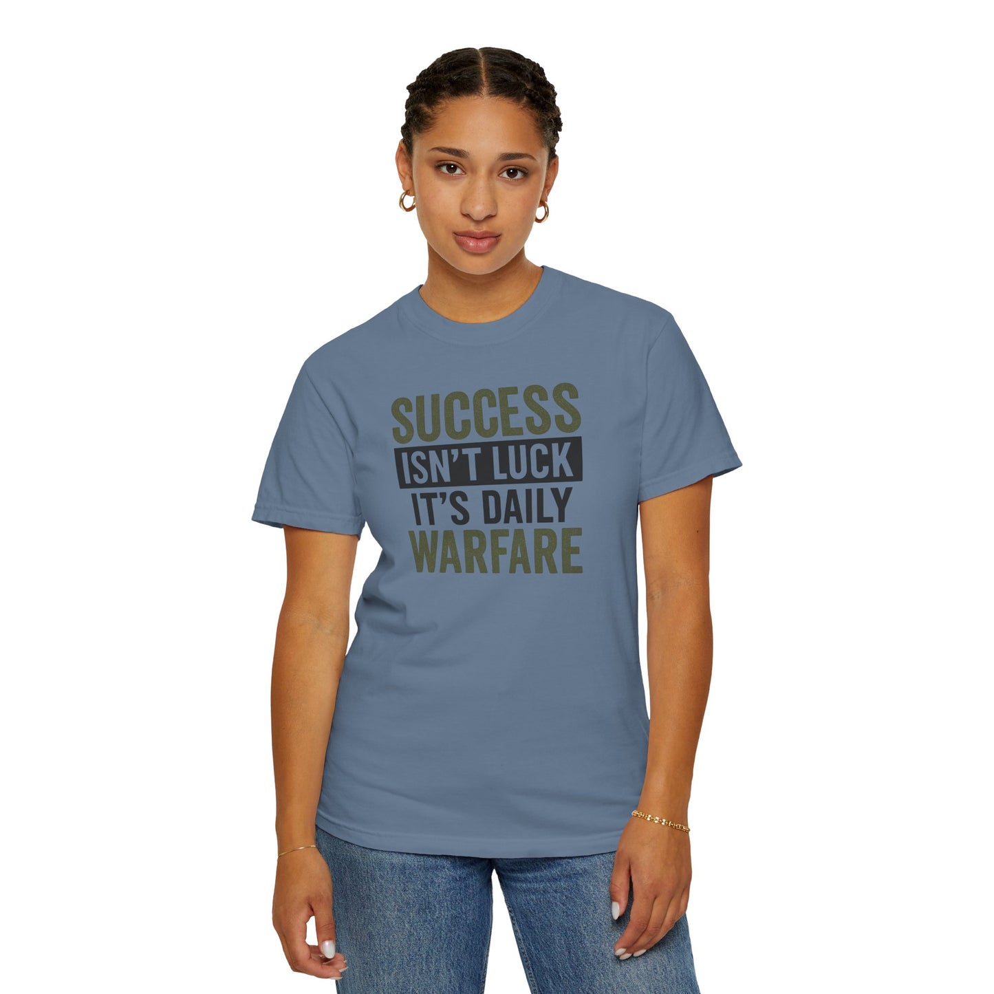 Success is Warfare - Motivational Unisex T-Shirt for Daily Inspiration & Goal Achievement