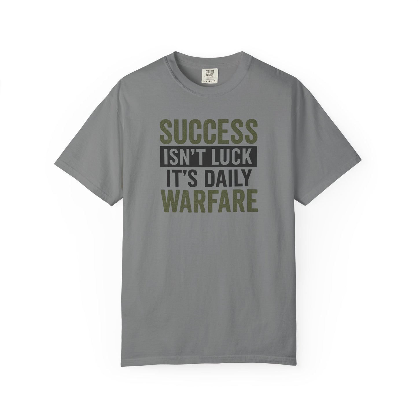 Success is Warfare - Motivational Unisex T-Shirt for Daily Inspiration & Goal Achievement