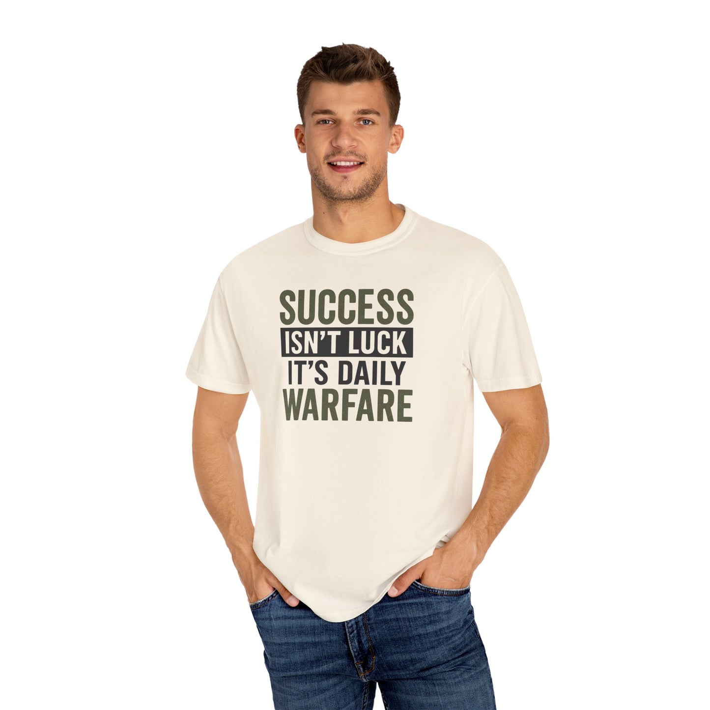 Success is Warfare - Motivational Unisex T-Shirt for Daily Inspiration & Goal Achievement
