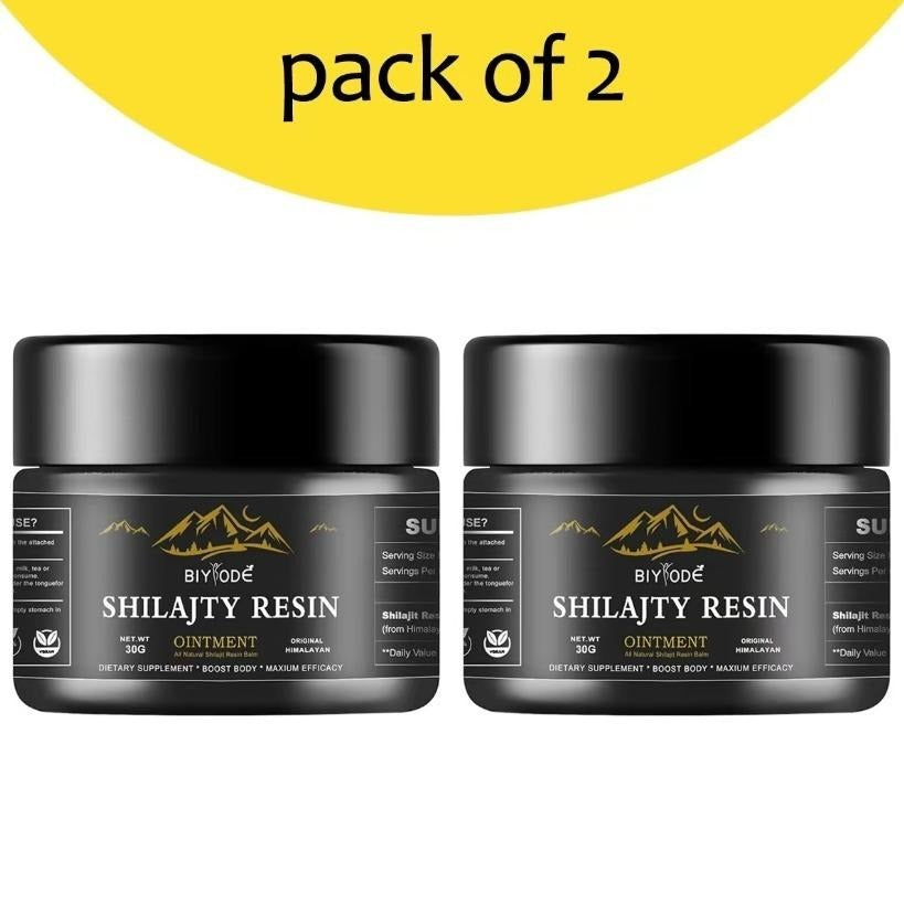 Pure Himalayan Shilajit Resin with Ashwagandha – Natural Energy & Vitality Booster