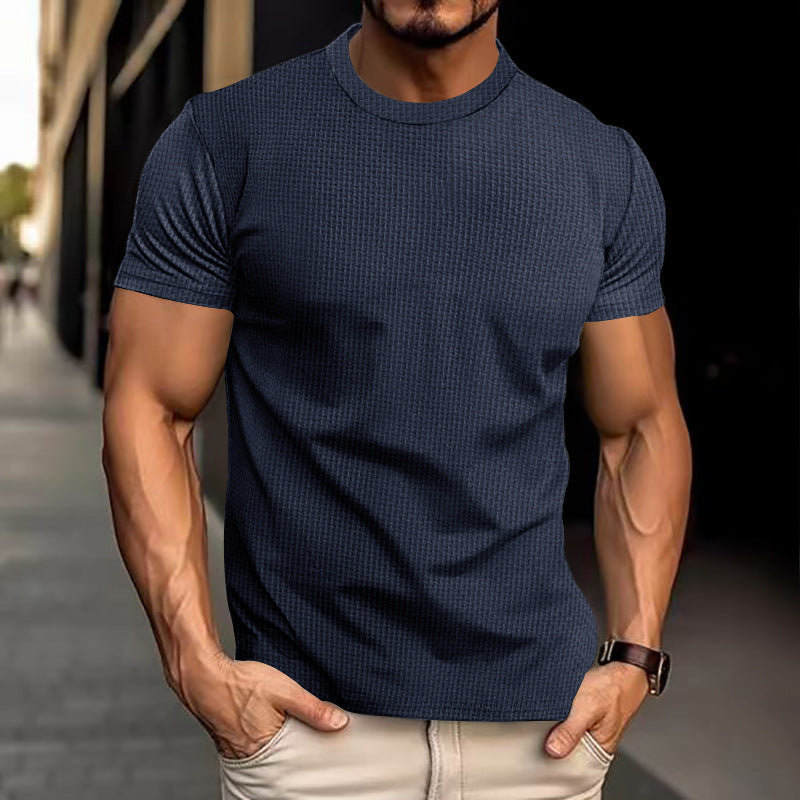 Men's Breathable Athletic T-Shirt – Slim Fit, Quick-Dry Gym Tee by Alpha Boost (S–XXXL, 4 Colors)