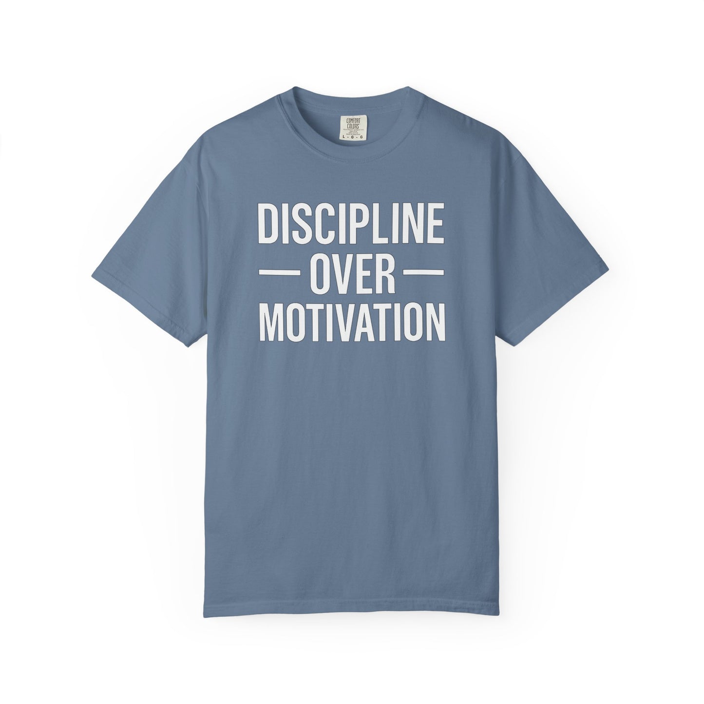 "Discipline Over Motivation™ | Gym Mindset T-Shirt for Winners"