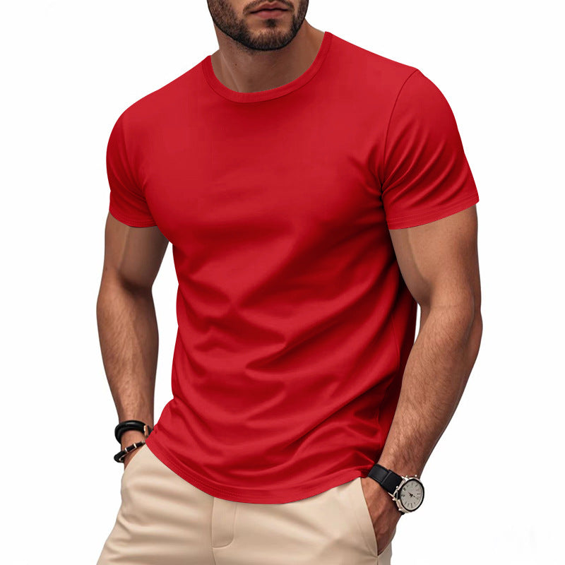 AlphaFit™ HyperDry Training Tee – Quick-Dry, FlexFit, Summer Muscle Style