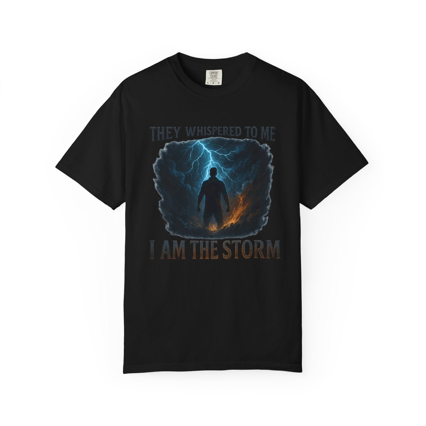 "I Am The Storm" - Bold Lightning Motivational Unisex T-Shirt