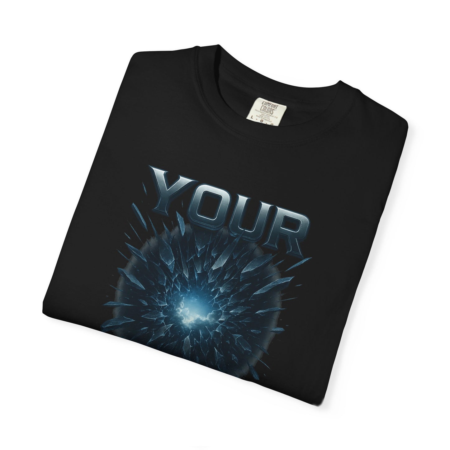 Motivational T-Shirt - "Your Only Limit Is You" Lightning Storm Design