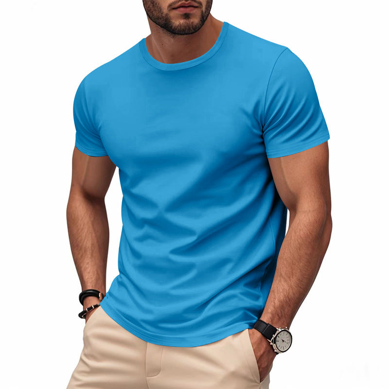 AlphaFit™ HyperDry Training Tee – Quick-Dry, FlexFit, Summer Muscle Style