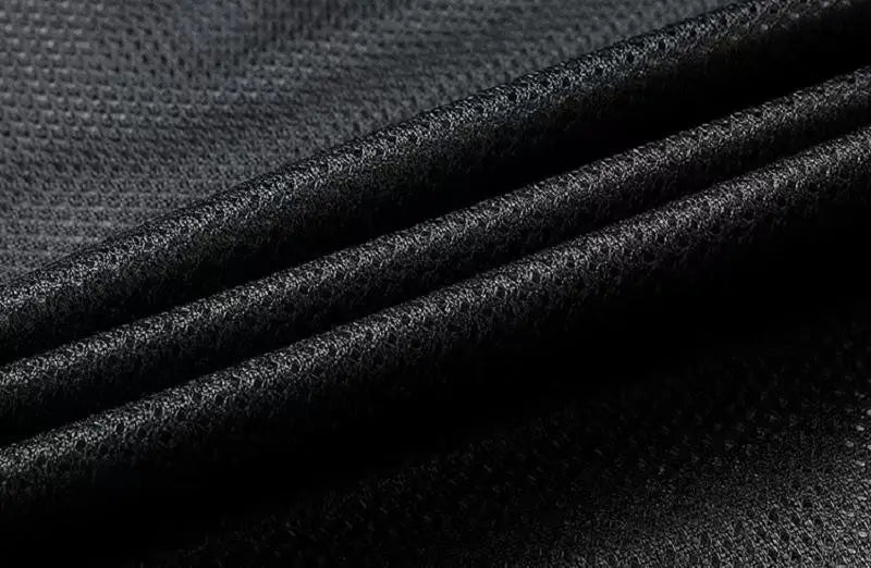 Close-up of black textured fabric