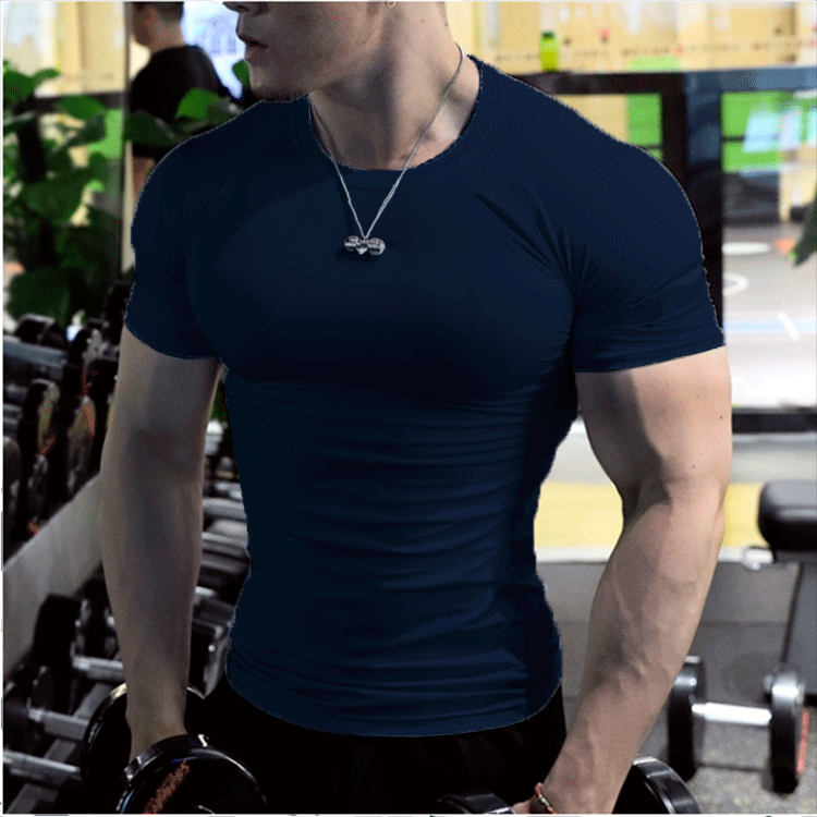 AlphaFit™ Sculpted Training Tee – Slim Performance Fit