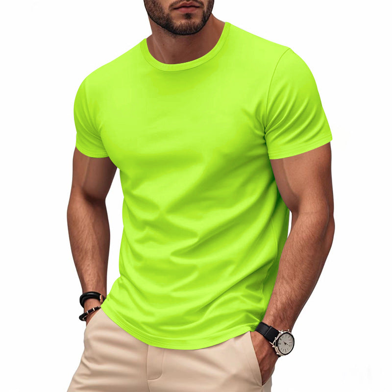 AlphaFit™ HyperDry Training Tee – Quick-Dry, FlexFit, Summer Muscle Style