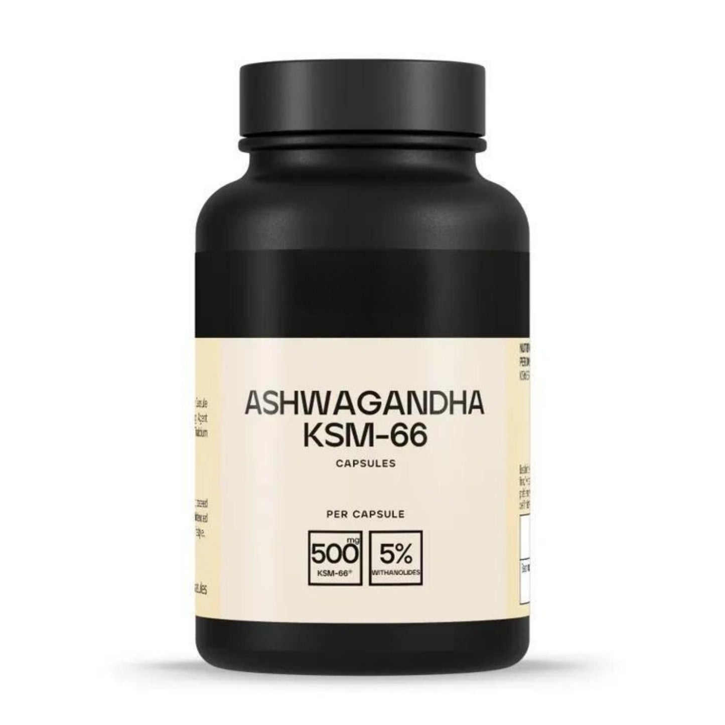 Ashwagandha KSM-66 Capsules – Stress Relief, Energy & Focus (60/120 CAPS)