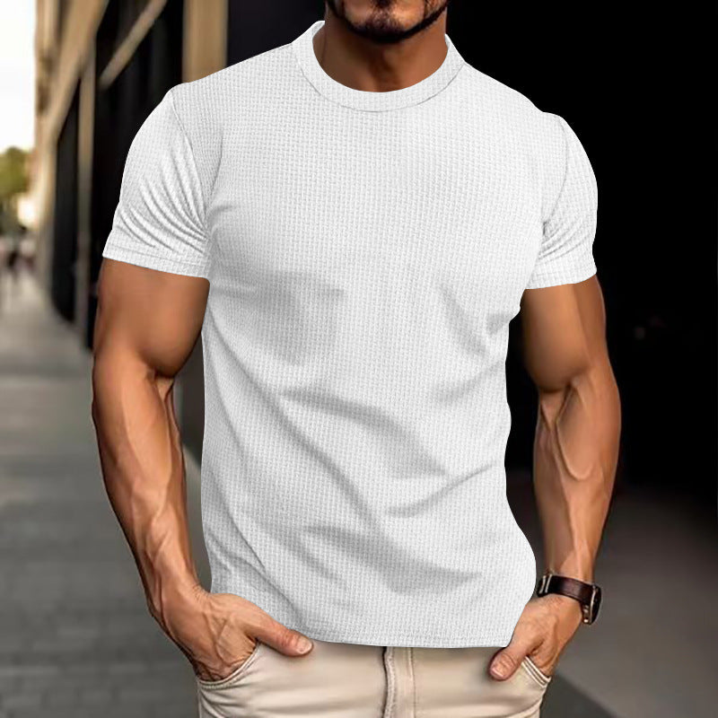 Men's Breathable Athletic T-Shirt – Slim Fit, Quick-Dry Gym Tee by Alpha Boost (S–XXXL, 4 Colors)