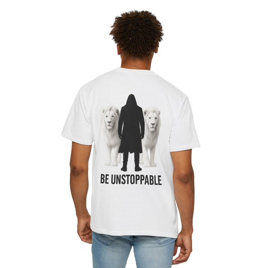 Be Unstoppable T-Shirt – Motivational Lion Unisex Tee | Gym, Streetwear, Gift | Free USA Shipping