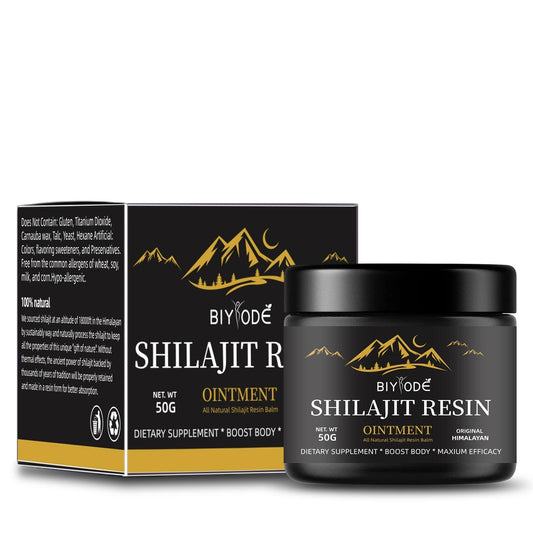 Pure Himalayan Shilajit Resin with Ashwagandha – Natural Energy & Vitality Booster